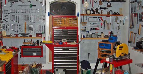 Garage Tool Box Set Up