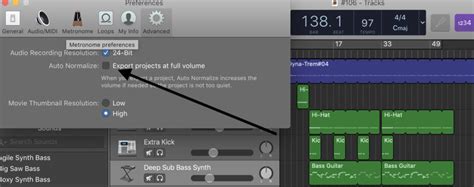 Garageband Auto Normalize