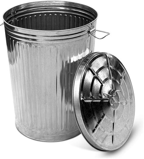 Garbage Can With A Lid