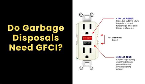 Garbage Disposal Gfci Code