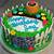 garden party birthday cake ideas