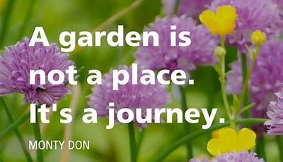 Garden Quotes In English