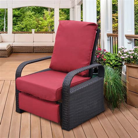 garden recliner chair cushions