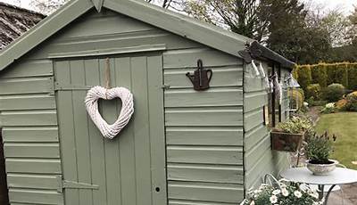 Garden Shed And Fence Paint Ideas