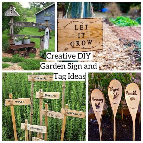 43 DIY Garden Signs to Beautify and Decorate Your Garden DIY & Crafts