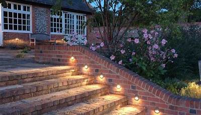 Garden Steps Lighting Ideas Uk