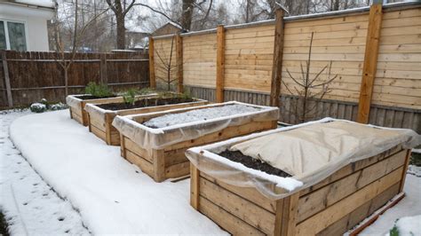 Garden Beds Winter