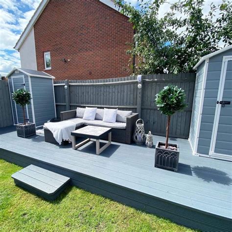 Garden Decking Ideas Grey
