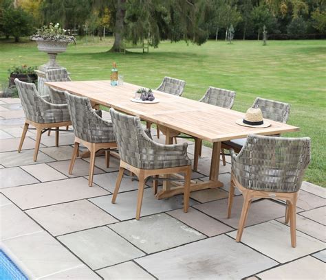 Garden Dining Table Extendable