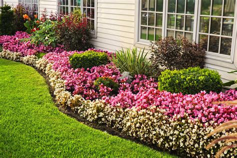 Garden Flower Border Edging Ideas