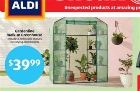 garden greenhouse aldi