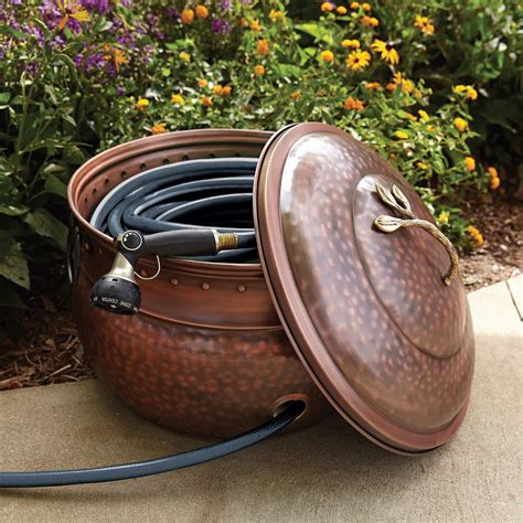 Decorative Outdoor Garden Plastic Hose Pot in 2021 Garden hose