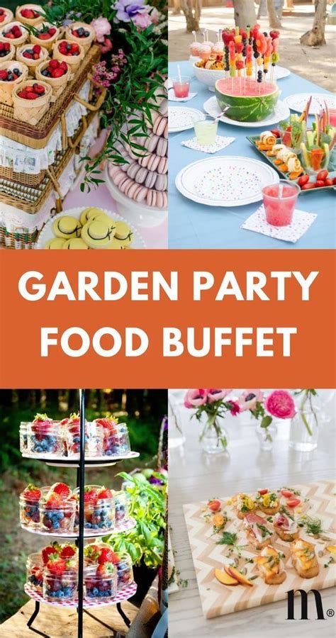 Garden Party Buffet Menu