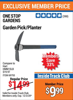 Garden Pick Harbor Freight