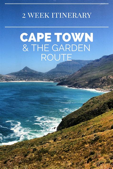 garden route itinerary from cape town