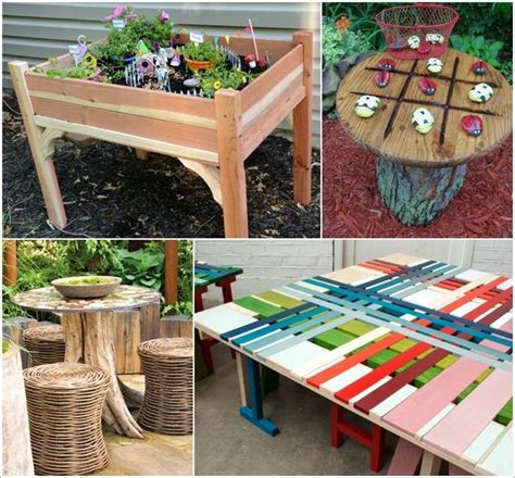garden table diy ideas