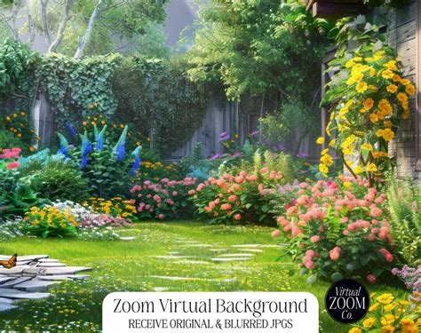 Garden Virtual Background