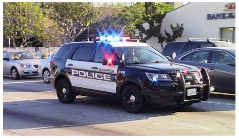 Gardena California Police Department Traffic Unit John