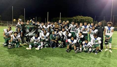 High School Football Gardena Is Undefeated Cathedral Is Passing