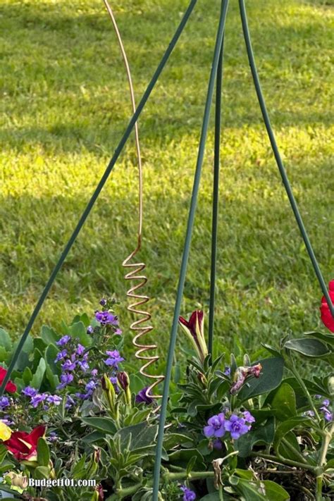 gardening using copper wire