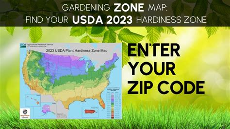 gardening zone map by zip code