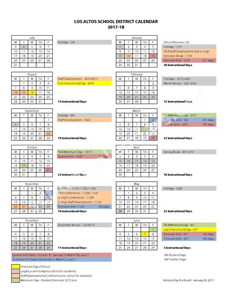 gardner school district calendar