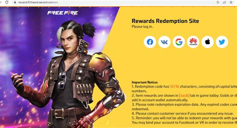 garena free fire official website