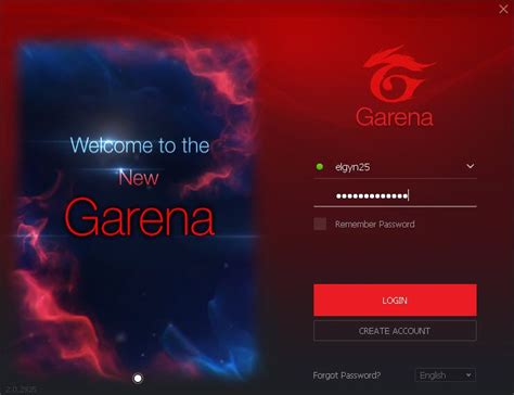 garena login lol