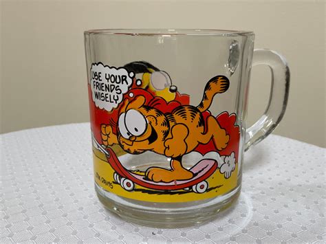 garfield characters 1978 mcdonalds cup