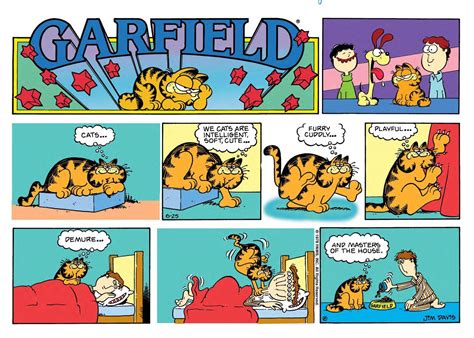 garfield comic strip today's episode