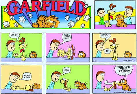 garfield comics 1981