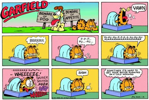 garfield comics jikos