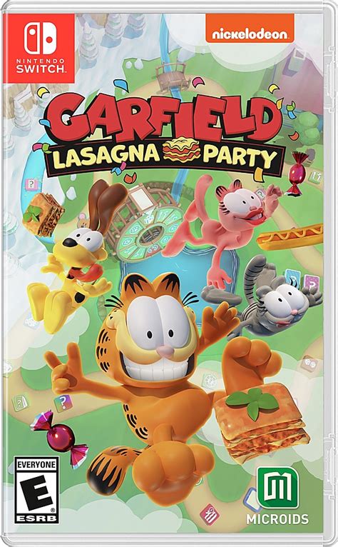 garfield lasagna party nintendo switch