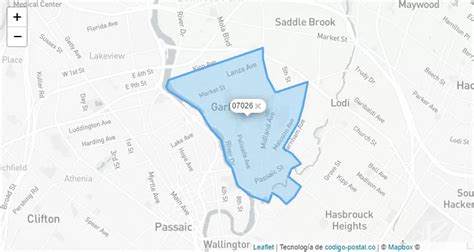 garfield nj full zip code