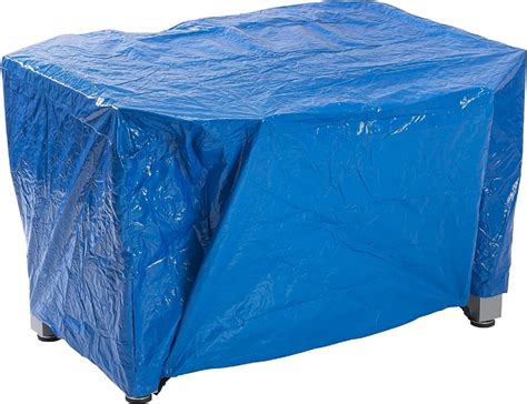 garlando outdoor foosball table cover in blue