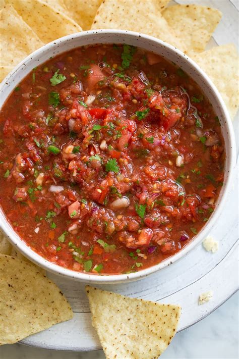 Simple Fresh Salsa Recipe Pickled Plum Food And Drinks