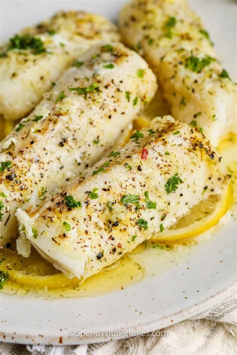 Garlic And Lemon Cod