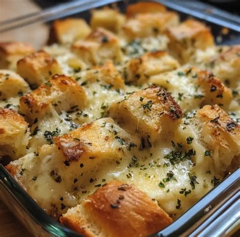 Garlic Bread Casserole