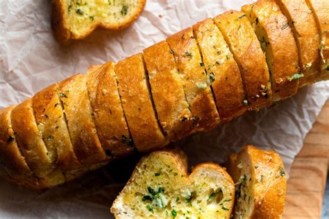 Garlic Bread From Baguette