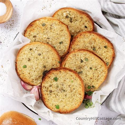 Garlic Bread Hamburger Sandwich