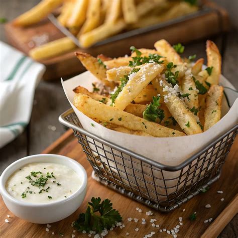 Garlic Fries Made