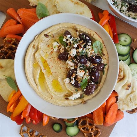 Garlic Olive Hummus