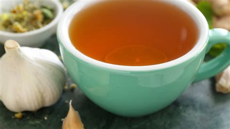 Garlic Tea When Sick