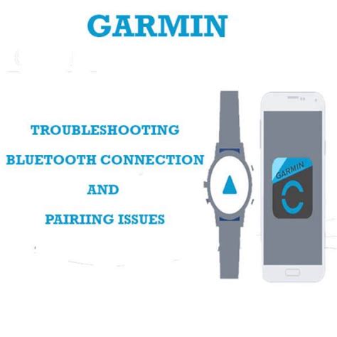 garmin connect bluetooth not working
