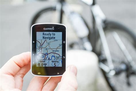 Garmin Edge 520 Map Display