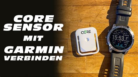 Garmin Sensor Verbinden