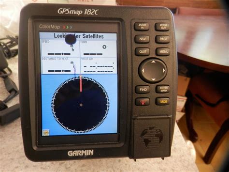 GARMIN GPSMAP 182C MARINE CHARTPLOTTER FISH FINDER GPS UNIT with