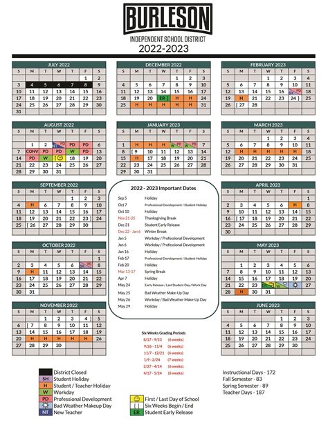 garner isd school calendar