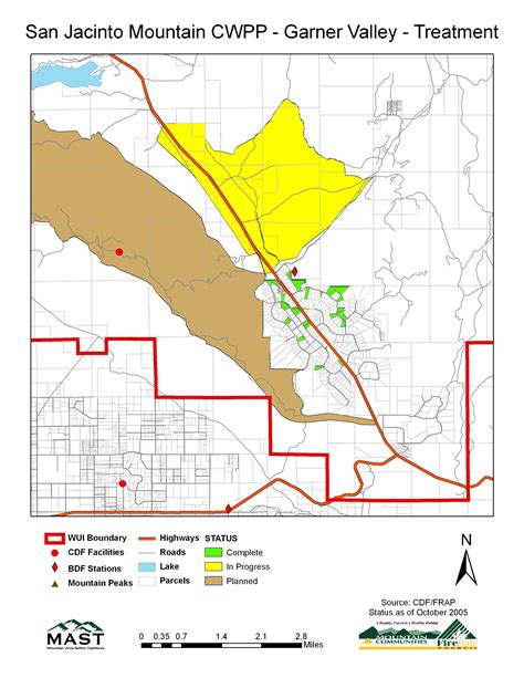 Garner Valley Ca Map