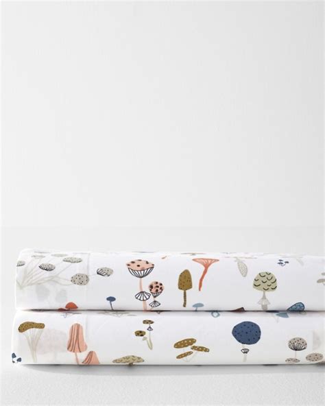 Garnet Hill Mushroom Sheets